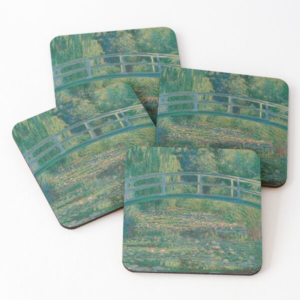 Item preview, Monet water lily pond painting designed and sold by jazzcats.
