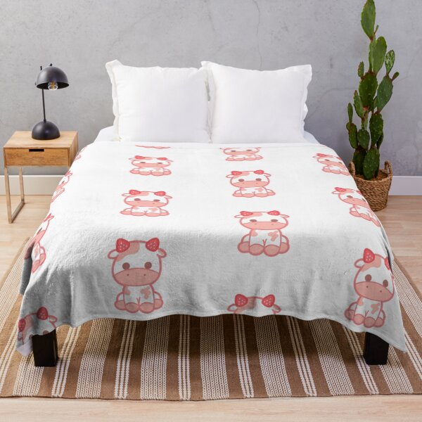 Item preview, pink strawberry cow designed and sold by yeehawboyy.