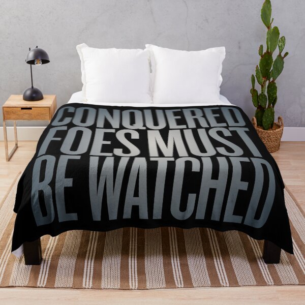 Item preview, Conquered foes must be watched. v.1 designed and sold by x1brett.