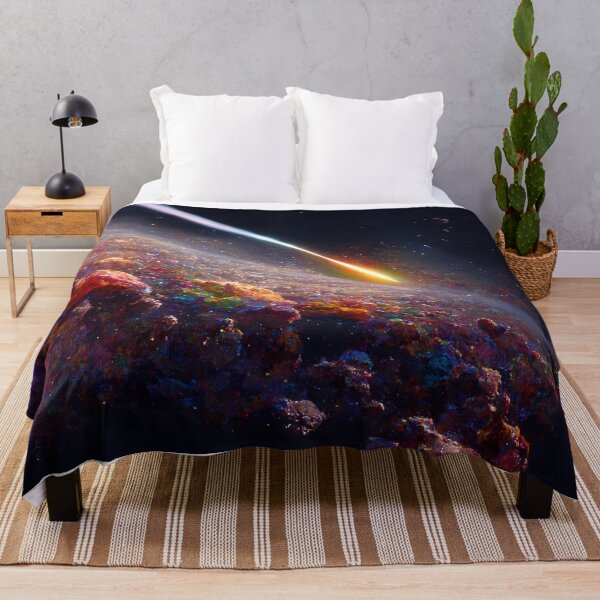 Artikelvorschau, AI Bunte Weltraumszene entworfen und verkauft von NVDesigns.