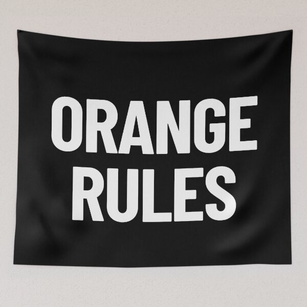 Item preview, Orange Rules New South Wales NSW Australia Capital City designed and sold by Legit Hooligan.
