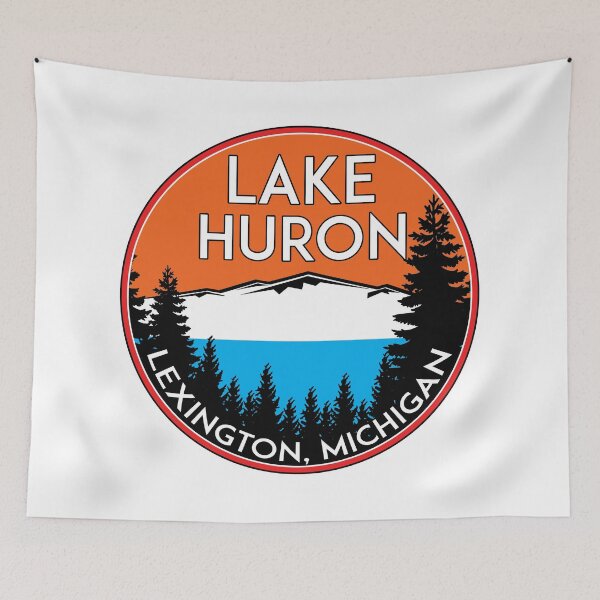 Item preview, LAKE HURON LEXINGTON MICHIGAN BOATING FISHING BEACH VACATION 2 designed and sold by DESTINATIONS DECAL.
