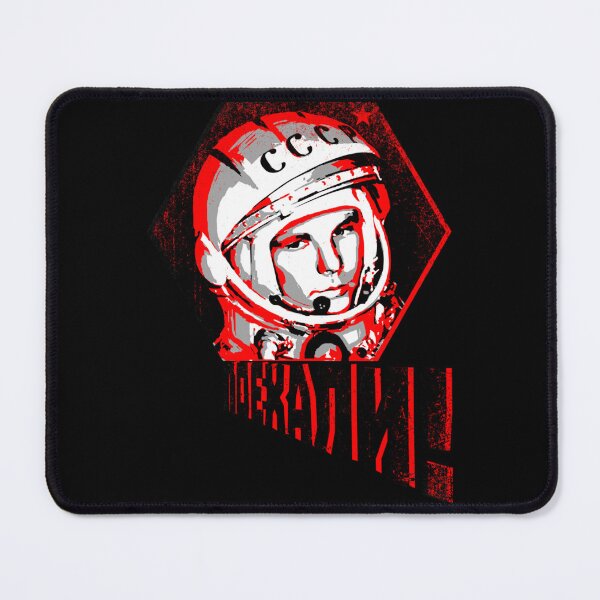 Item preview, Yuri Gagarin Let's Go Essential T-Shirt designed and sold by megandebbiesc.