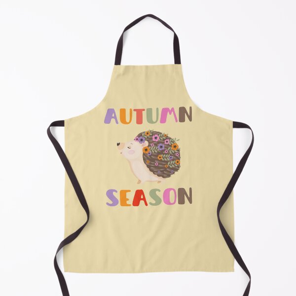 Item preview, Autumn season, adorable hedgehog, flower power, designed and sold by allycat57.
