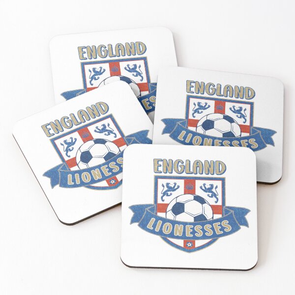 Item preview, England Lionesses Football Crest #3 (gold) designed and sold by Numero14.