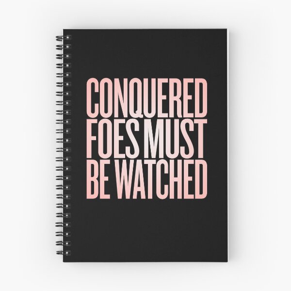 Item preview, Conquered foes must be watched. v.5 designed and sold by x1brett.