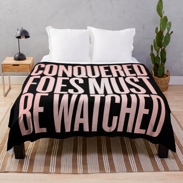 Item preview, Conquered foes must be watched. v.5 designed and sold by x1brett.