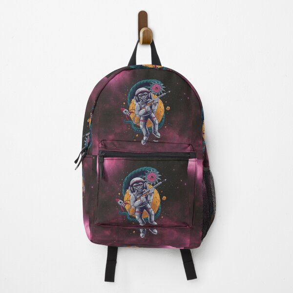 Item preview, Monkey Astronaut Fighting with Space Monster designed and sold by ArtOfStars.