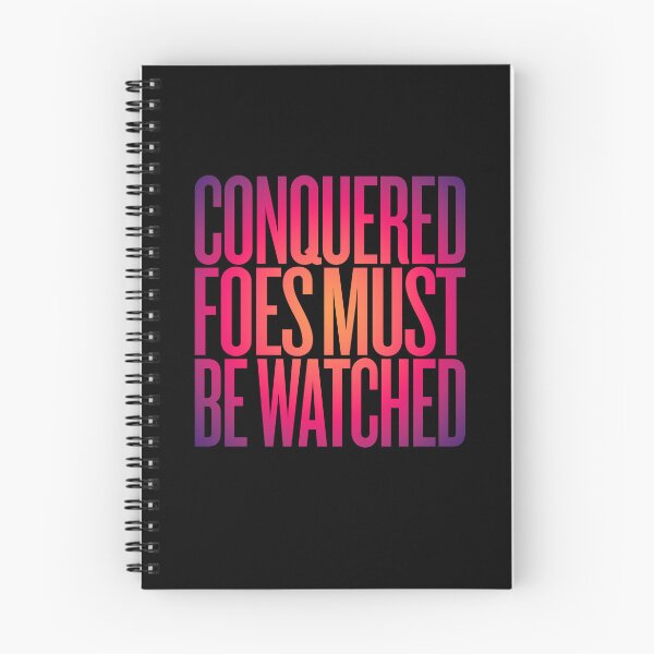 Item preview, Conquered foes must be watched. v.6 designed and sold by x1brett.