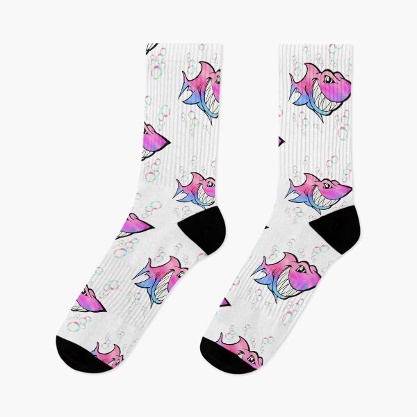 Item preview, Shark, Bubble, Rainbow, Pattern, (W) designed and sold by Vaccine159.