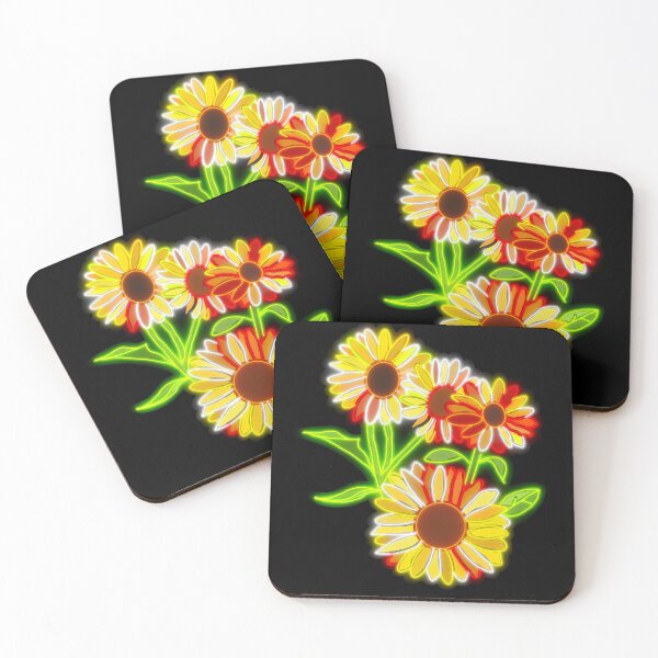 Item preview, Neon Sunflowers designed and sold by TheArtCave.