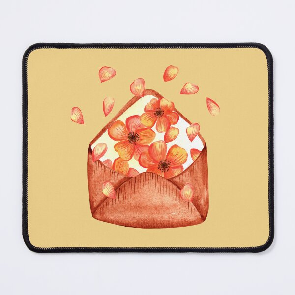 Item preview, Flower envelope fall hygge drawing designed and sold by pinkyfish1010.