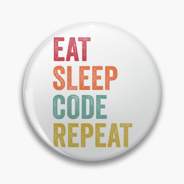 Item preview, Eat Sleep Code Repeat designed and sold by SarahJisri.