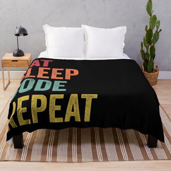 Item preview, Eat Sleep Code Repeat designed and sold by SarahJisri.