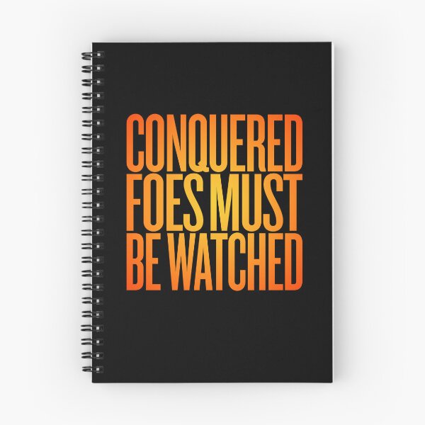 Item preview, Conquered foes must be watched. v.7 designed and sold by x1brett.