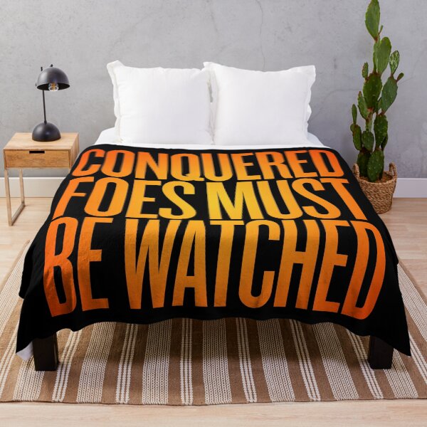 Item preview, Conquered foes must be watched. v.7 designed and sold by x1brett.