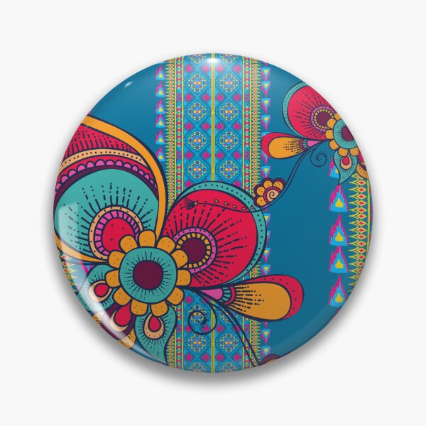 Item preview, boho seamless textile indian style designed and sold by Apostrophe8.