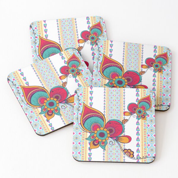 Item preview, boho seamless textile indian style designed and sold by Apostrophe8.