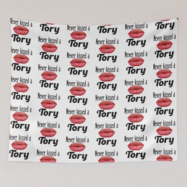 Item preview, Never Kissed a Tory T-shirt designed and sold by Nerdygirlteez.