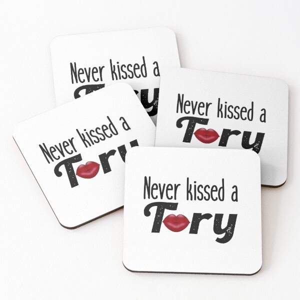 Item preview, Never Kissed a Tory T-shirt designed and sold by Nerdygirlteez.