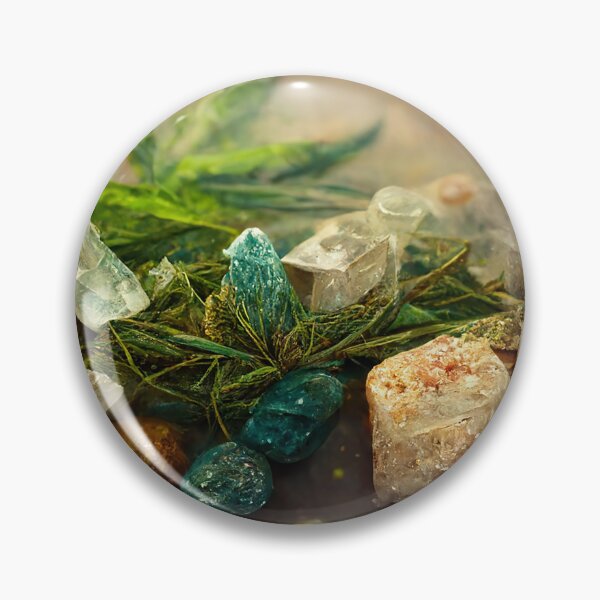 Artikelvorschau, Crystals and Herbs entworfen und verkauft von DeepSymbolism.