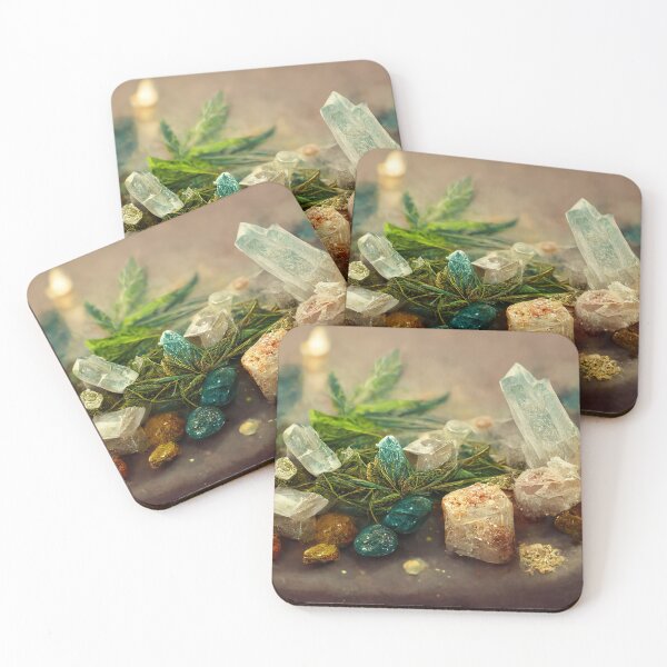Artikelvorschau, Crystals and Herbs entworfen und verkauft von DeepSymbolism.
