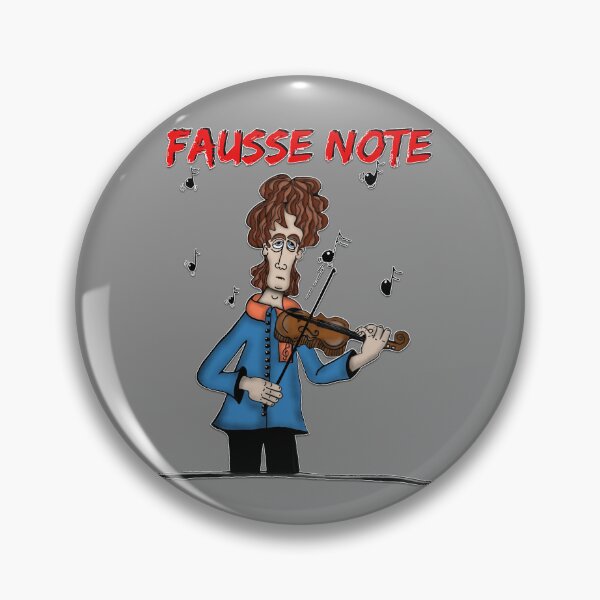 Item preview, False Note...Violin...Red...Final...In colors. 5 designed and sold by AtelierFafard.