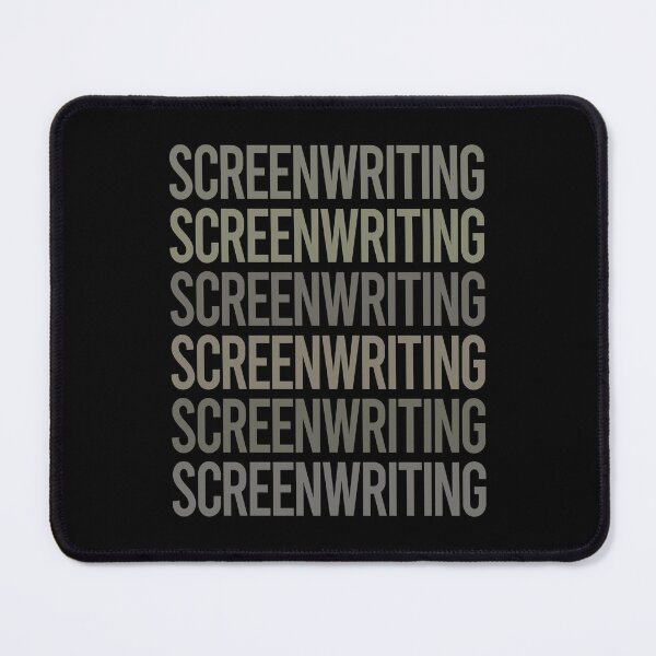 Item preview, Gray Text Art Screenwriting Screenwriter designed and sold by TarynBrown3126.