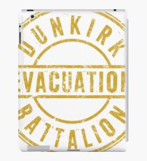 Dunkirk Evacuation Batallion iPad Case/Skin