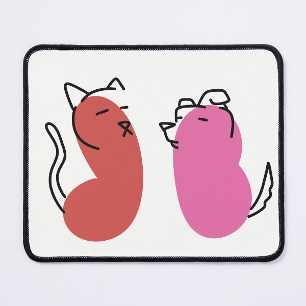 Item preview, The Cat and The Dog chilling art designed and sold by Anton-Domin-Art.