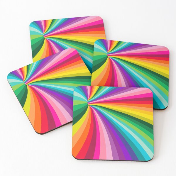 Item preview, Rainbow Wormhole, Rainbow, Psychedelic, Retro Rainbow, Wormhole, Rainbow Graphic, Modern Rainbow designed and sold by Clancy Rodgers.