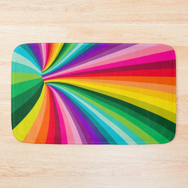 Item preview, Rainbow Wormhole, Rainbow, Psychedelic, Retro Rainbow, Wormhole, Rainbow Graphic, Modern Rainbow designed and sold by Clancy Rodgers.
