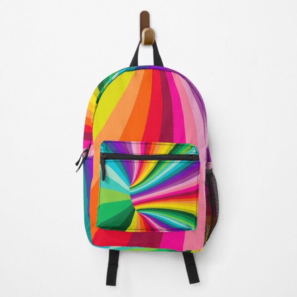 Item preview, Rainbow Wormhole, Rainbow, Psychedelic, Retro Rainbow, Wormhole, Rainbow Graphic, Modern Rainbow designed and sold by Clancy Rodgers.