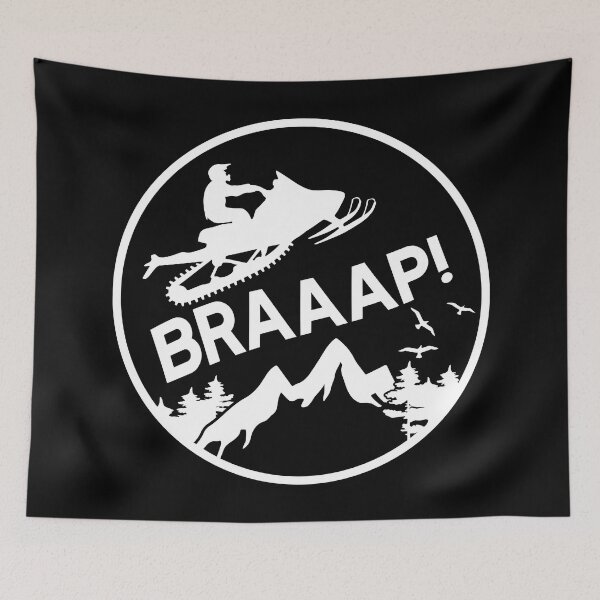 Item preview, Riding Snowmobile | Snowmobiling Braaap!, Snowmobile Lover, Let it snowmobile designed and sold by GPODdesign.