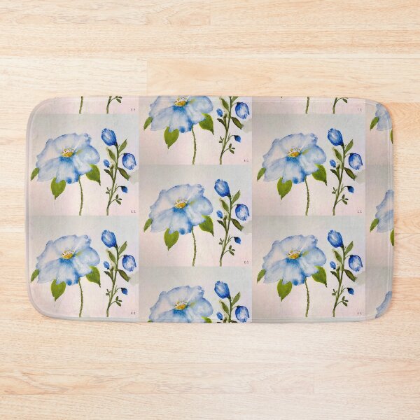Item preview, Blue Blooms.  designed and sold by watercolorsLiz.