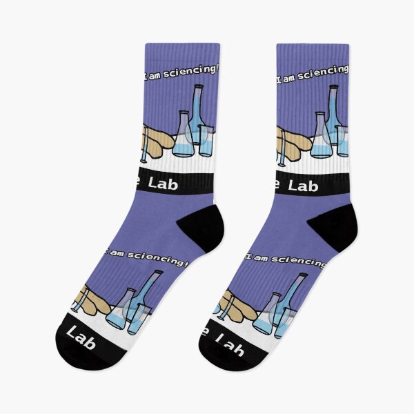 Item preview, Science Lab and Dog in Safety Glasses designed and sold by ellenhenry.