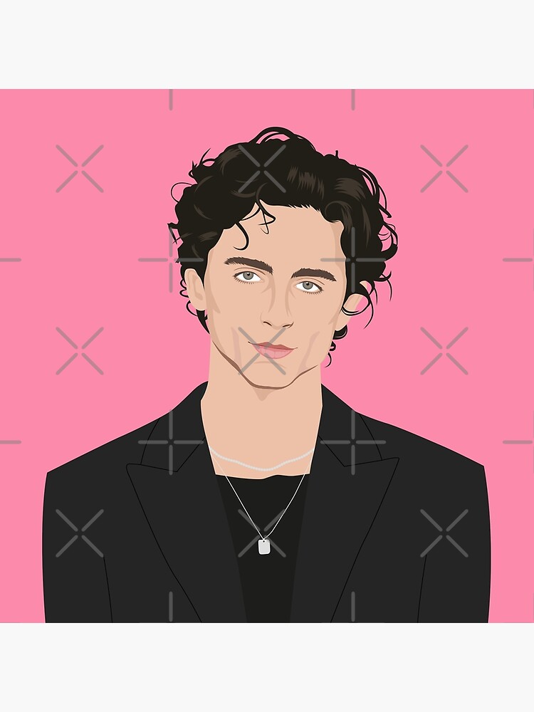 Timothee Chalamet Photoshoot | Art Board Print