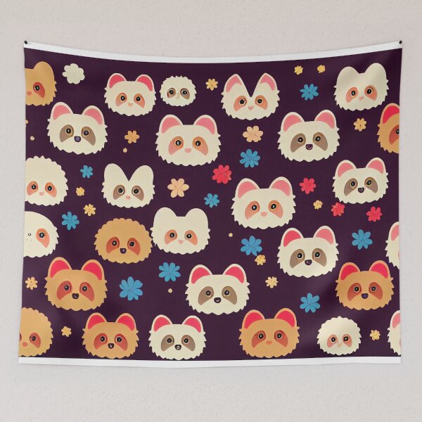 Item preview, Pattern of Kawaii Shi Tzu designed and sold by Studiowatermars.