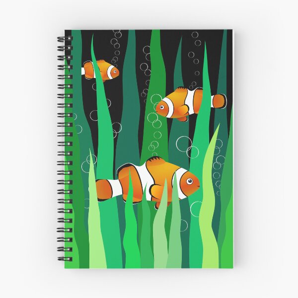 Item preview, Clownfish Swimming Among Weeds designed and sold by OutOfNowhere.