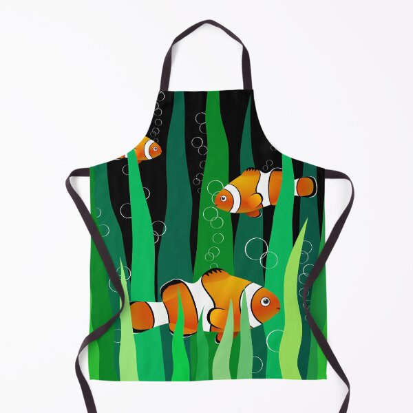 Item preview, Clownfish Swimming Among Weeds designed and sold by OutOfNowhere.