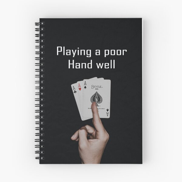 Item preview,  playing a poor hand well t-shirt designed and sold by yassineaba.