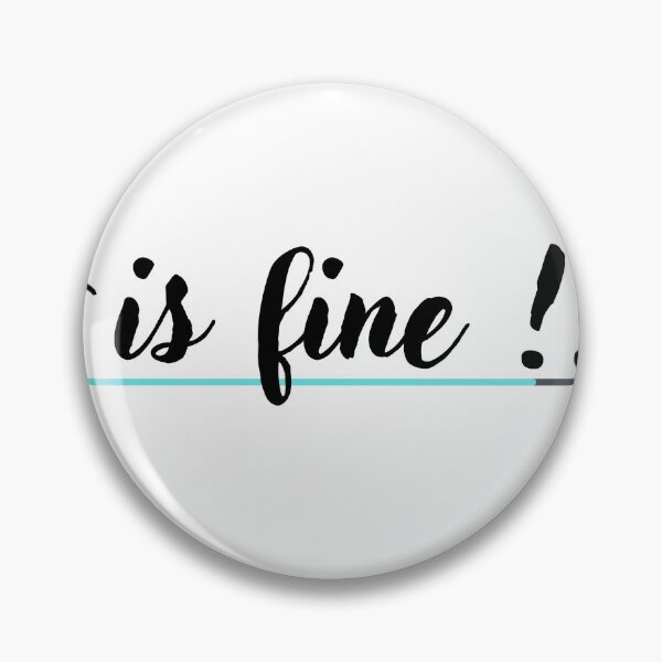 Aperçu de l'œuvre it is fine !!! créée et vendue par Elghaziart.