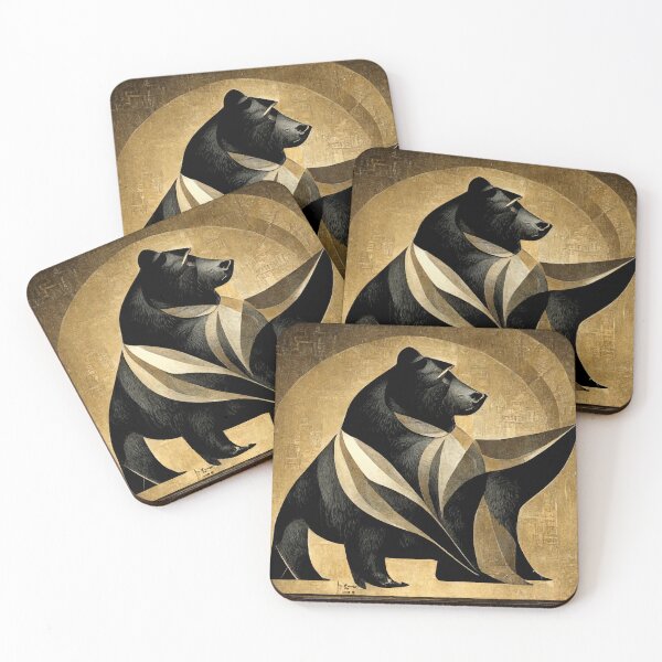 Item preview, Bear - Art Deco designed and sold by ToolCuss.