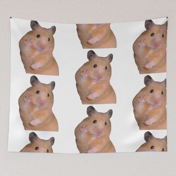 Item preview, hamster meme  designed and sold by yeehawboyy.