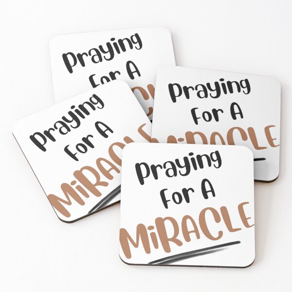 Item preview, Praying for a miracle designed and sold by DRIP.exe.