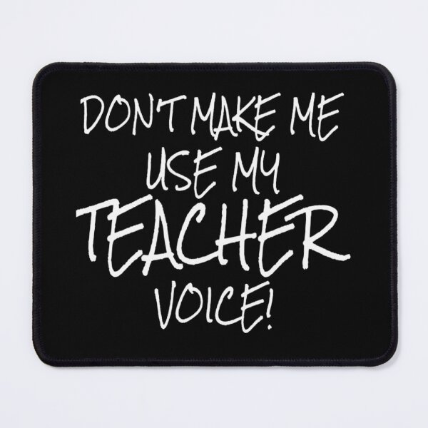 Item preview, Teacher Voice Funny Teacher Themed T Shirt Merch designed and sold by PRINTS2HOT.