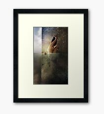 Reality Clash Framed Print