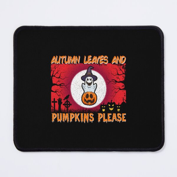 Item preview, autumn leaves and pumpkins, please.t-shirt design.Halloween Shirts For Women,Cute Witch Pumpkin Funny Print Tops Casual Long Sleeve Crewneck Graphic Tee T-Shirt designed and sold by MarvellTeeZone.