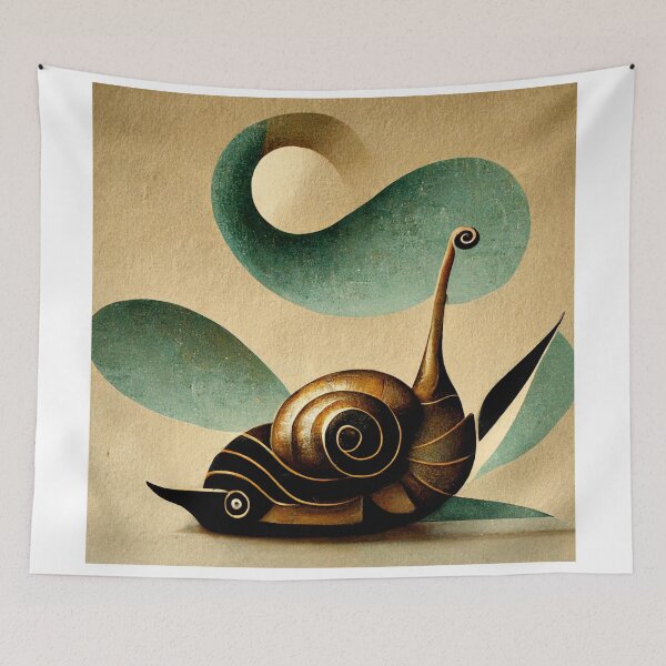 Aperçu de l'œuvre Escargot - Art Deco créée et vendue par ToolCuss.