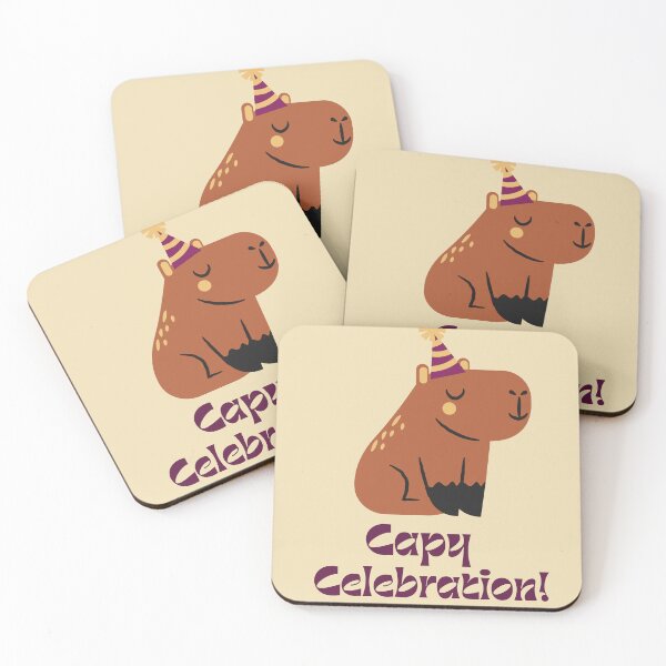 Item preview, Capybara, Capy Celebration designed and sold by artbleed.